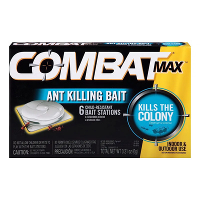 Cebo Combat para Hormigas - Pack de 6 Estaciones Sin Olor | Envío gratis
