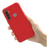 Pelicula 3d + Capa Fina Compatível Com Xiaomi Redmi Note 8