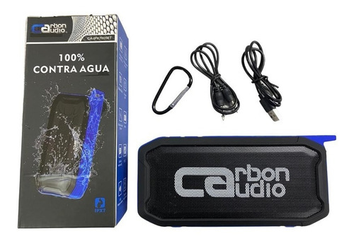 Bocina Bluetooth 100% Contra Agua Carbon Audio Ipx7005et