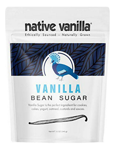 Azúcar De Vainilla Orgánica Native Vanilla Premium - 12 Oz