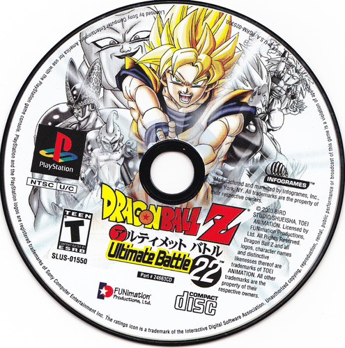 Dragonball Z Ultimate Battle 22 Ps1 Nuevo Fisico 