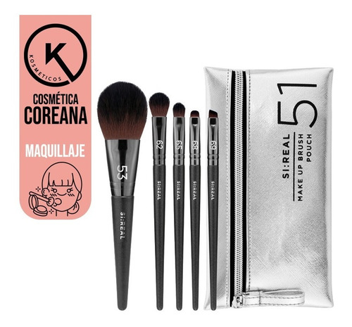 Kit Brochas Maquillaje Flalia Si:real (a)  Cosmética Coreana