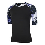 Remera Proteccion Solar Uv Dama Deportiva Pileta Manga Corta