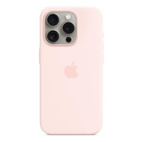 Funda Original Apple Rosa Con Magsafe Para iPhone 15 Pro