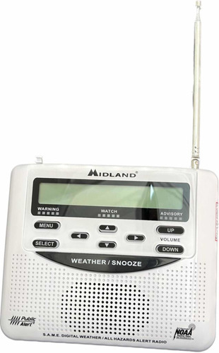 Alerta Sísmica Midland Wr120ez