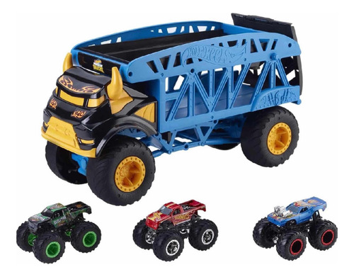 Hot Wheels Monster Trucks Pista Monster Mover