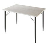 Mesa De Jantar Retangular Tóquio Avelã 120 Cm - D'rossi