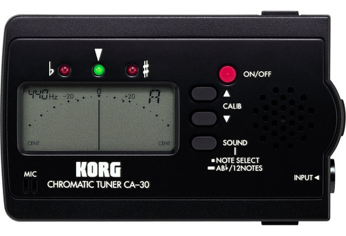 Afinador Korg Ca30 + 2 Slides + Banquito Guitarra Clásica