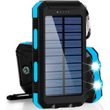 Cargador De Batería Solar De 30.000 Mah, Dualpow, Portátil