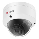 Richsecu Camara Ip De 8 Mp, Camara De Red Domo De Lente Fija