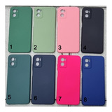 Funda Silicona Felpa Para Motorola Moto E22 E22i