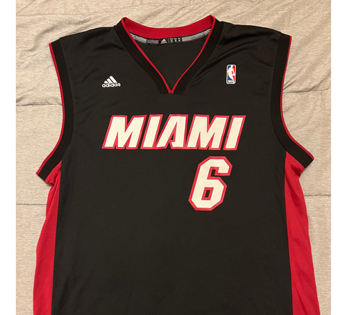 Casaca Miami Heat 6 Lebron James Camiseta Año 2013