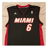 Casaca Miami Heat 6 Lebron James Camiseta Año 2013