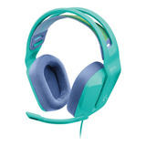 Audífonos Diadema Gaming Logitech G335 Menta/2.1/cable/ 981-