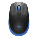 Mouse Sem Fio M-190 Azul  Logitech