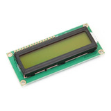 Display Lcd 1602 Hd44780 Backlight Amarillo 16x2 Arduino Hob