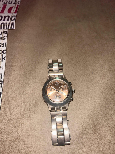 Reloj Swatch Full Blooded Caramel Irony Aluminium