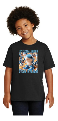 Playera Niño Niña Brainrot Los Tralaleritos 001197 | Meses sin interés