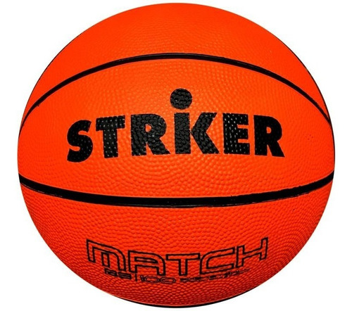 Pelota Basquet Nª3 Naranja Striker Basket 