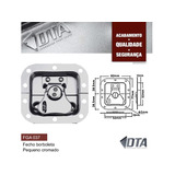 Fecho Borboleta Pequeno Cromado Kit Com 04 Unidades