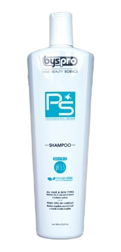 Shampoo Ph Neutro Byspro - mL a $37