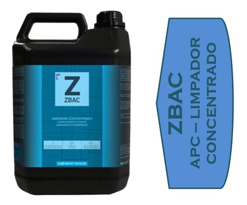 Apc Bactericida Limpa Estofado Tapete Carpete Plástico Zbac.