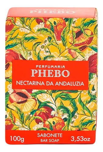 Sabonete Em Barra Phebo Origens Nectarina Da Andaluzia 100g