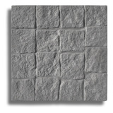 Baldosa, Vereda Exterior, Simil Adoquines Gris Claro 40x40 