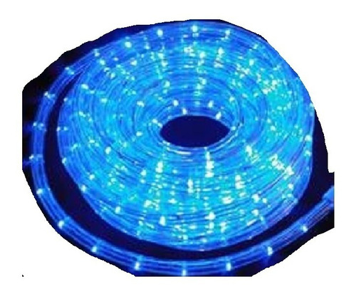 Mangueira Led 20 Metros 110v Azul Com 01 Conector