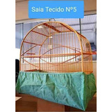 Saia Para Gaiola Em Tecido Nº5 Trinca Ferro - 6 Unidades