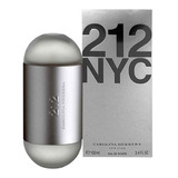 212 Women Edt 100 Ml- Carolina Herrera Original/ Multimarcas