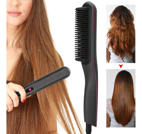 Peine Alisador Eléctrico Para Peinar El Cabello, Antiquemadu