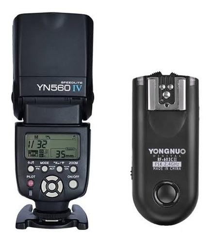 Flash Yongnuo Yn 560iv Con Rf 603ii C Para Canon