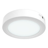 Lampara Sobreponer Techo Blanco 12w Luz Día 12ptlledr65mvb