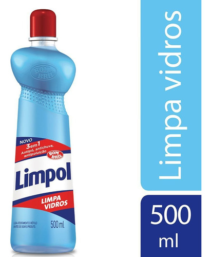 Limpa Vidros Squeeze Limpol 500ml