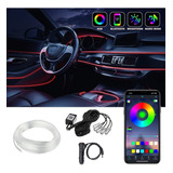 Luzs Interior Del Coche Tira De Led 5in1 6m Rgb App Control