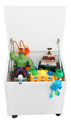 Bau Pequeno Para Brinquedos De Criança Para Sala Organizada