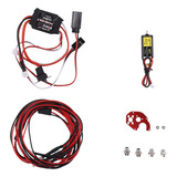 Motor Cepillado 050 De 60 T Y 30 A Esc Y 2 Luces Led Blancas