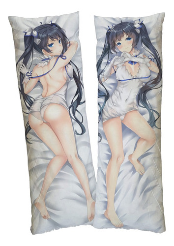 Danmachi Anime Dakimakura Funda Para Almohada Personalizada