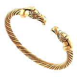 Brazalete Vikingo Ornamento En Bronce Macizo 38 Gr Art 1559