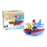 Green Toys Disney Baby Exclusivo Mickey Mouse Seaplane, Azul