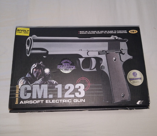 Airsoft Eletric Gun Cm. 123
