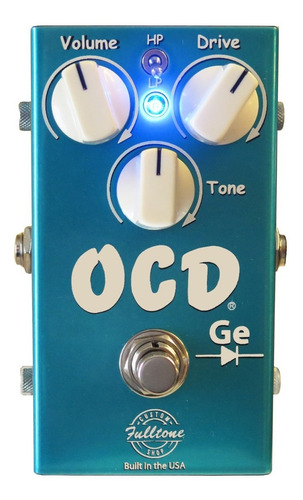 Pedal Fulltone Custom Shop Ocd Germanium - Cs-ocd-ge 