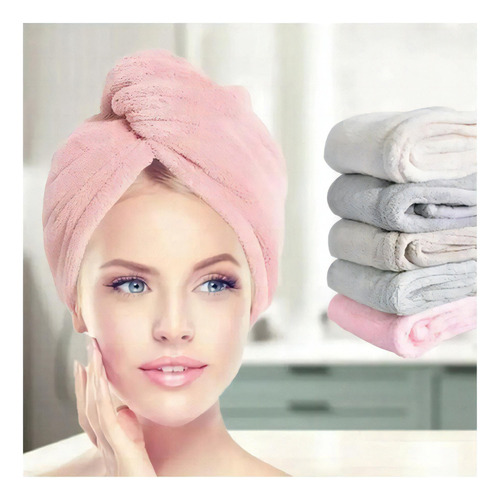 Turbante Toalla Para El Cabello