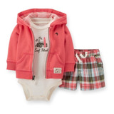 Conjunto Chaqueta Niño Con Pantaloneta Carters