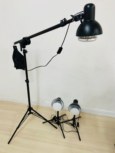 Kit De Iluminação Pk- St10-3 Para Estudio Fotográfico