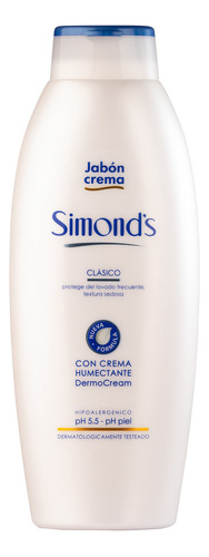 Jabón Crema Humectante Clásico  Ph5,5  850ml