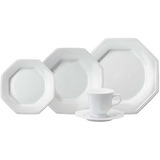 Conjunto De Pratos Xicara 30 Peças  Prisma Porcelana Schmidt