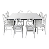 Tablón Plegable + 10 Silla Alquiladora Eventos Restaurantes 