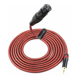 Devinal Xlr A Cable De Micrófono Equilibrado De 1-8 Pulgadas